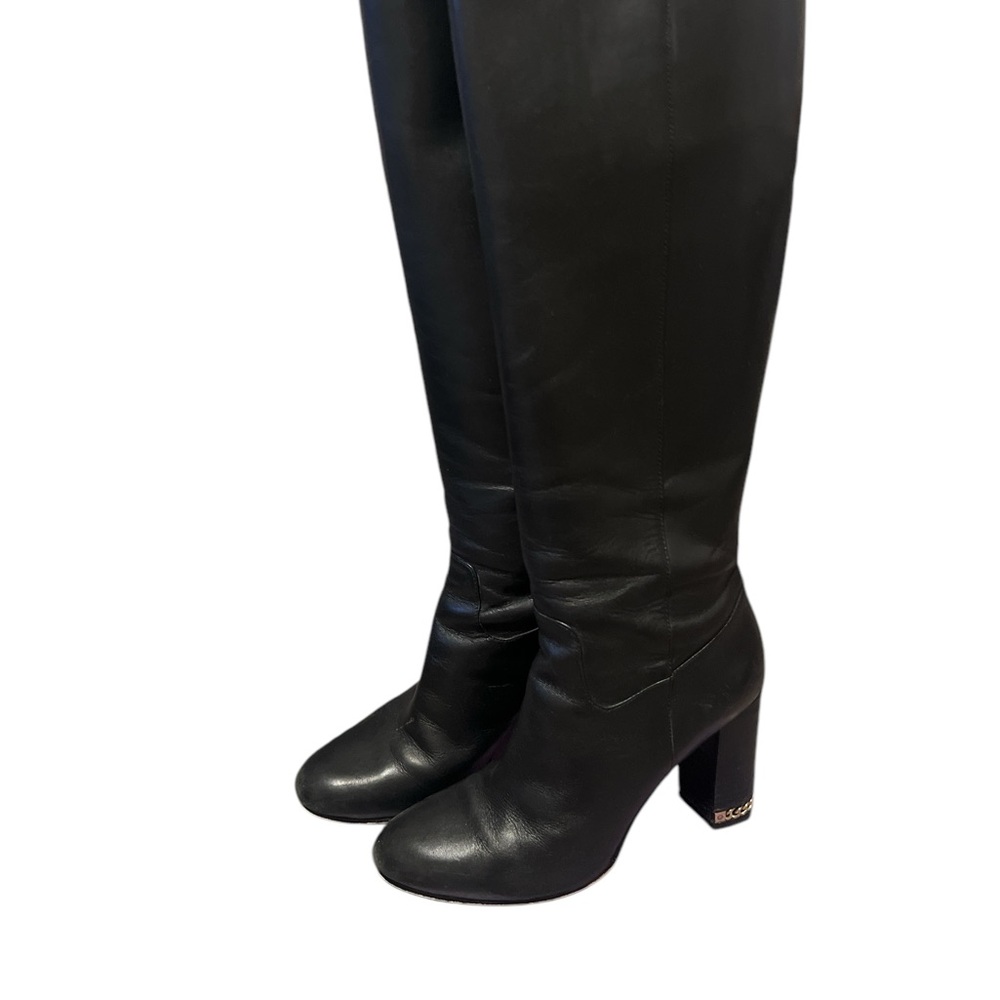 Michael Kors Black Chunky Heel Heeled Boots